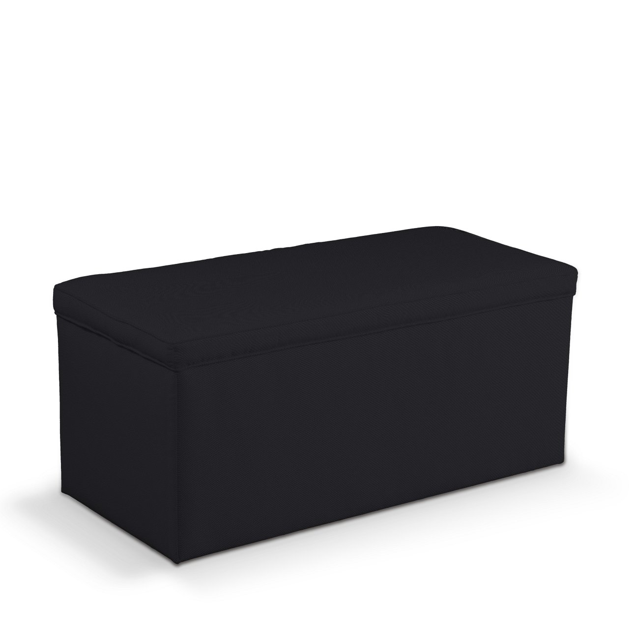 Dekoria Čalouněná skříň, černá, 90 x 40 x 40 cm, Etna, 705-00