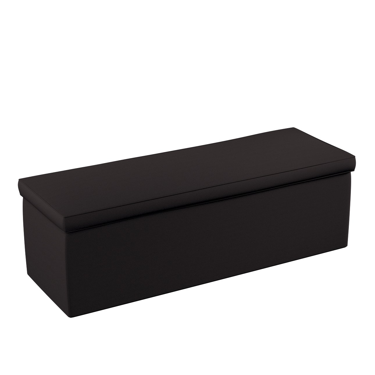 Dekoria Čalouněná skříň, Black - černá, 90 x 40 x 40 cm, Cotton Panama, 702-09
