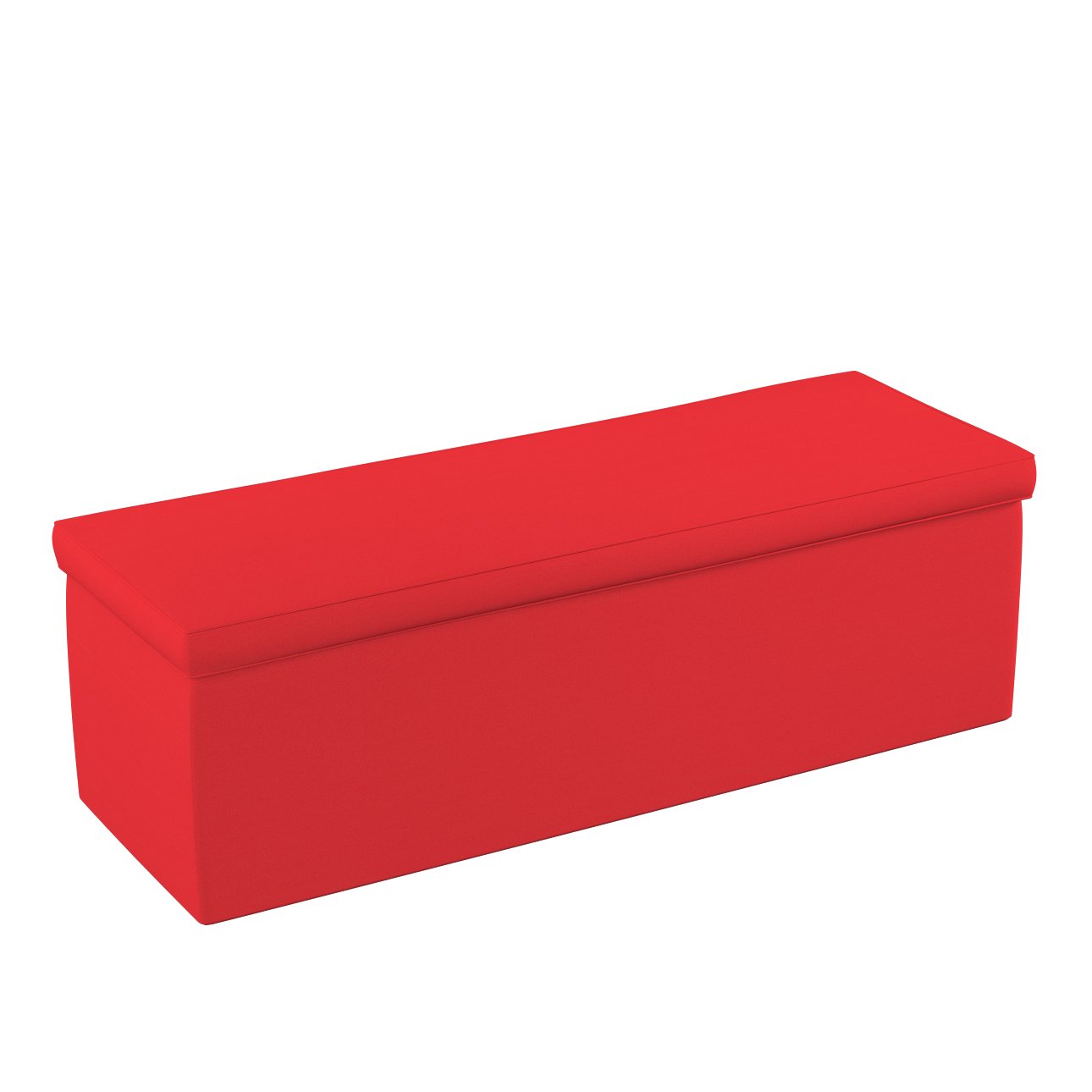 Dekoria Čalouněná skříň, červená, 90 x 40 x 40 cm, Loneta, 133-43