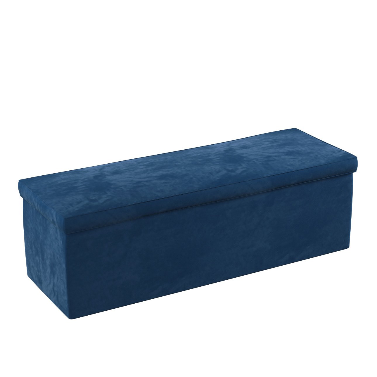 Dekoria Čalouněná skříň, tmavě modrá, 90 x 40 x 40 cm, Velvet, 704-29