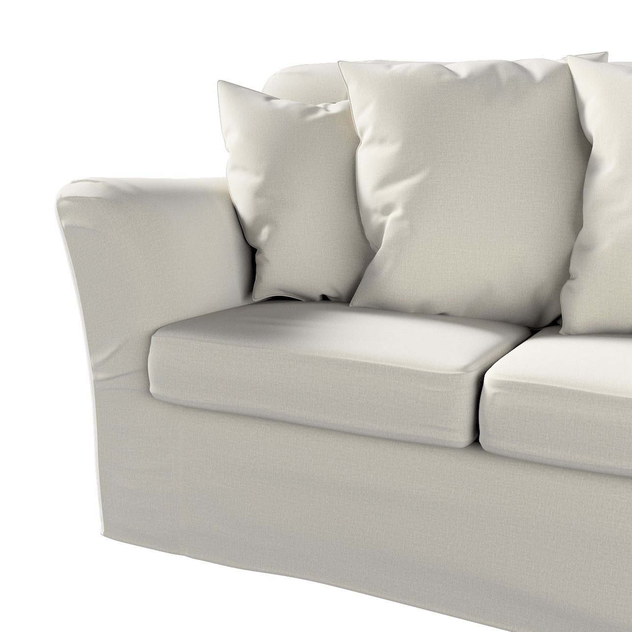 Tomelilla 3seater sofa cover, grey, 70540, Tomelilla 3seat sofa Dekoria.co.uk