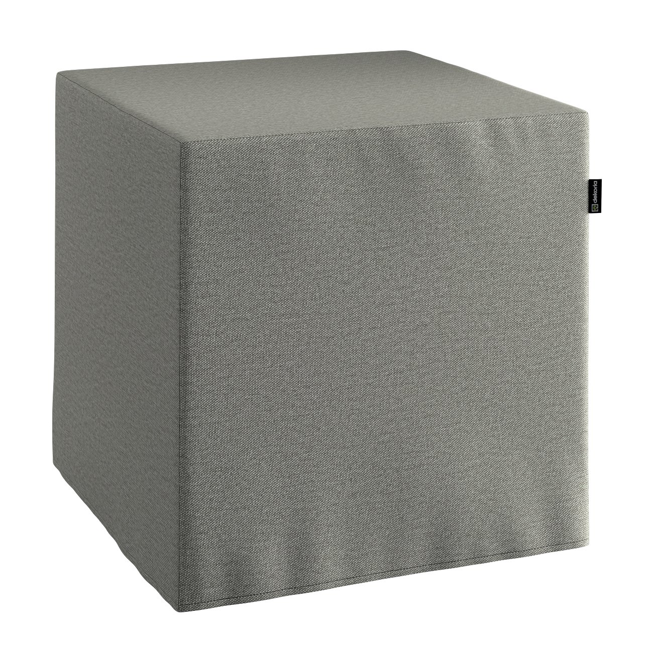 Dekoria Sedák Cube - kostka pevná 40x40x40, šedá, 40 x 40 x 40 cm, Etna, 161-25