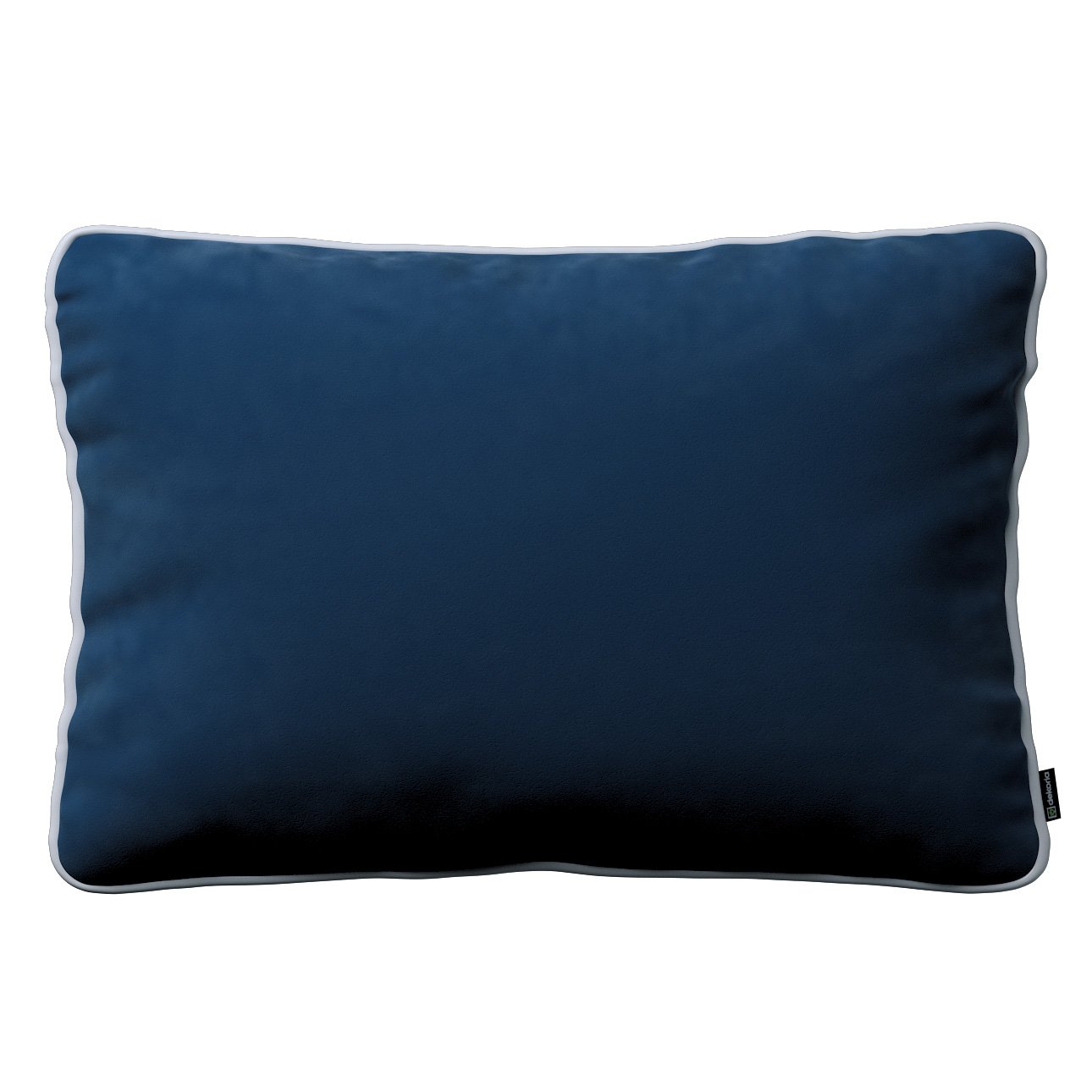 Dekoria Laura - potah na polštář obdélníkový, tmavě modrá, 60 x 40 cm, Velvet, 704-29