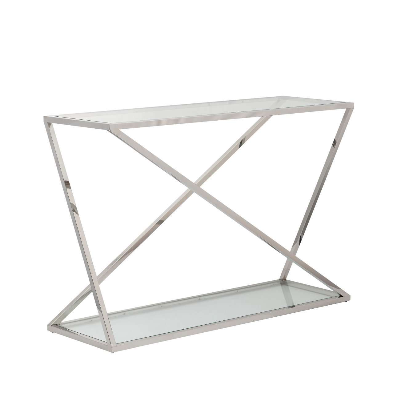 Boční stolek - konzole Vertigo silver 120x40x80cm